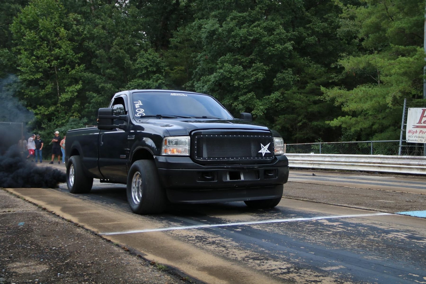 The OG launching at the drag strip